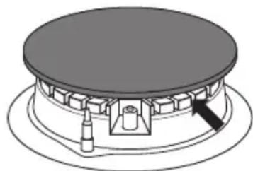 Hansa BHMI621302 - Burners, hob grid - 1