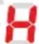 Hansa BHI67606 - Residual heat indicator "h", "H" - 1