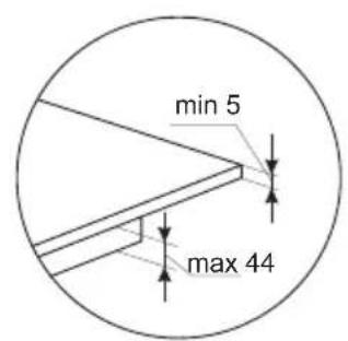 min 5 max 44