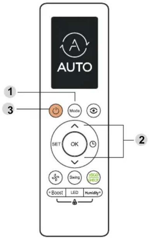 MIDEA AEP2-18NXD6-I - Βασική λειτουργία - 1