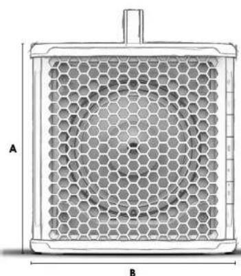 Wet Sounds WS-L - PRODUCT DIMENSIONS - 1