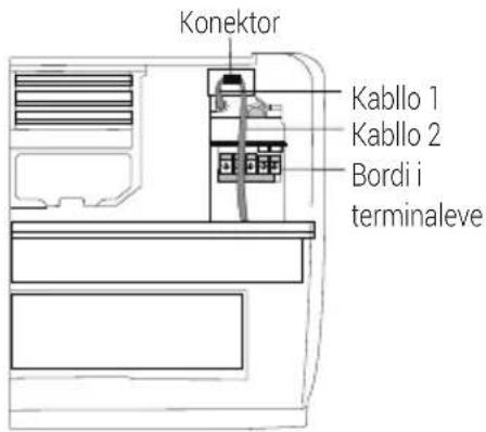 Konektor Kablo 1 Kablo 2 Bordi i terminaleve