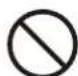 TOSHIBA RAD-Y300H - The following rules must be strictly observed, or it may cause electric shock and fire. - 1