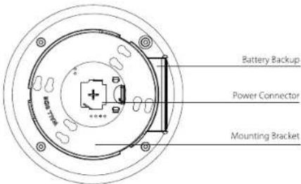 Battery Backup Power Connector Mounting Bracket