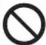 TOSHIBA RC-10IH1TAUN - The following persons are not allowed to use this product - 1