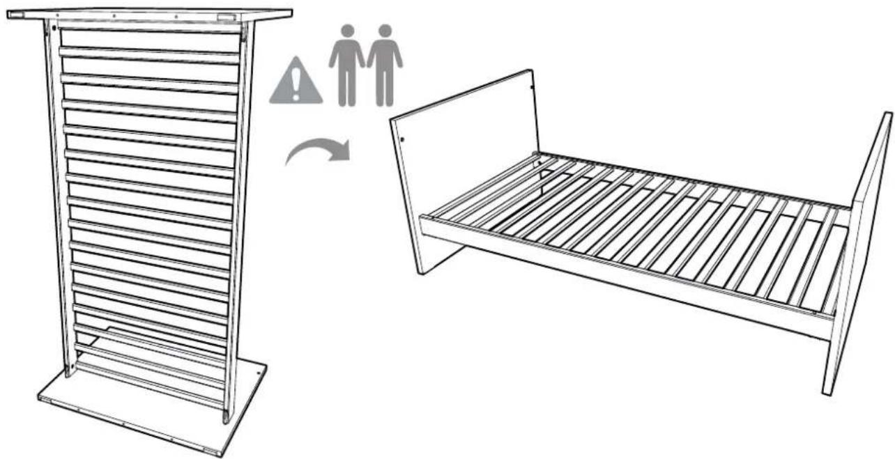 Silver Cross Geneva Cot Bed - Step 19: - 1