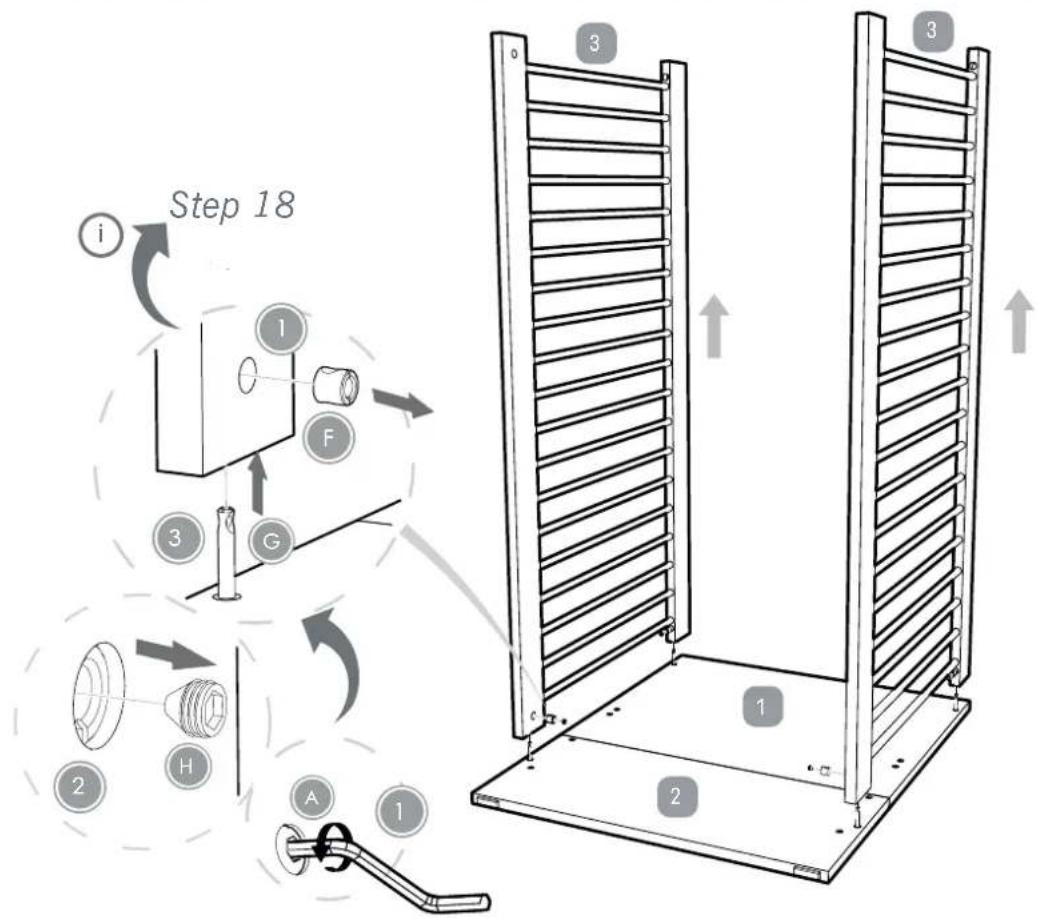 Silver Cross Geneva Cot Bed - Step 2: - 13