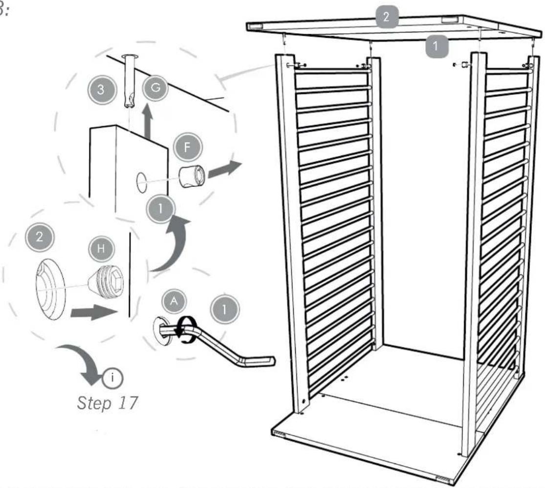 Silver Cross Geneva Cot Bed - Step 2: - 12