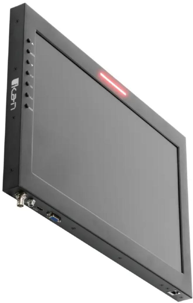 Ikan PT4900S-PTZ-TM-V2 - 19" High-bright Teleprompter Lefikan Widescreen Monitor w/ Tally - 1