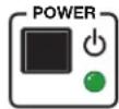 Extron IPCP Pro 255Q xi - Power button (switch) and LED - 1