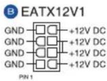 ASUS Pro E800 G4 - Power connectors - 4