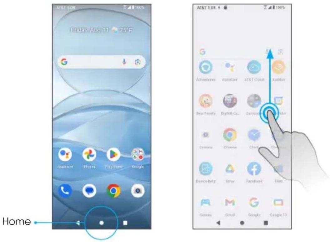 AT&T 5.08 + 75°F Friday Aug 11 Home AT&T 5.08 + 75°F Home ADventures Assistant AT&T Cloud KuR4ur Best Features BigRed Call Camera Cable Device Help Drive Facebook Fiber Camera Street Google Google TV
