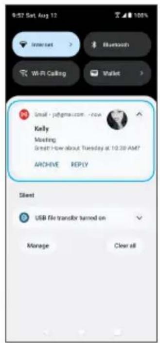 9/52 Sat, Aug 12 Internet > Bluetooth Wi-Fi Calling Market > Small - pifgma.com - now Kelly Meeting Great? How about Tuesday at 10:30 AM? ARCHIVE REPLY Silent USB file transfer turned on Manage Clear all