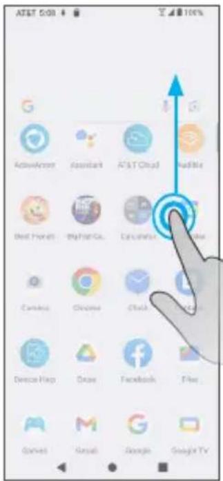 AT&T 5:00 100% ActiveAction Assistant AT&T Cloud Audite Best Friends BigManGo Calculator Adobe Cambeus Cinoma Check Device Flag Obox Facebook File Gamel Snail Google Google TV