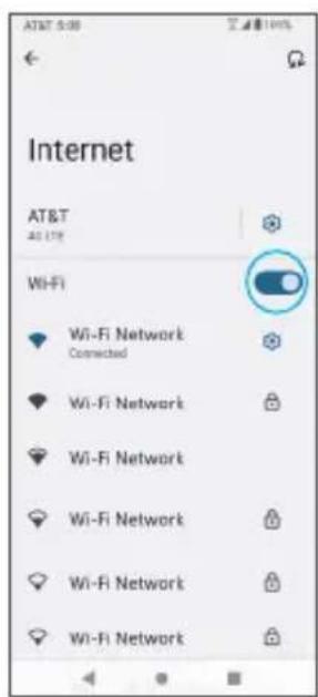 AT&T 5:08 Internet AT&T 41:17 Wi-Fi Wi-Fi Network Connected Wi-Fi Network Wi-Fi Network Wi-Fi Network Wi-Fi Network Wi-Fi Network