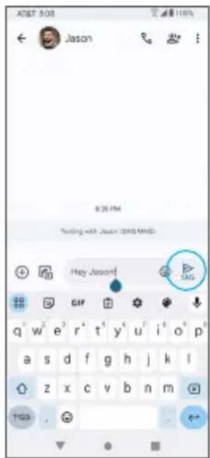 AT&T 508 Jason 8:26 PM Turning with Jason (SAG) MSG Hey Jason! SAG
