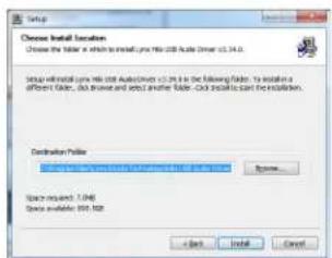 Setup Choose Install Location Choose the folder in which to install your PCB Audio Driver: <1.34.0 Setup will install your PCB Audio Driver: <1.34.0 in the following folder. To install a different folder, you choose and select another folder -OD install to start the installation. Destination Folder Start installed: 1,046 Save available: 997 KB OK Install Cancel