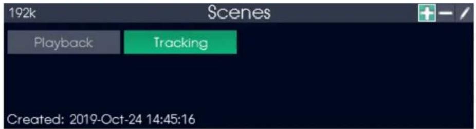 192k Scenes Playback Tracking Created: 2019-Oct-24 14:45:16