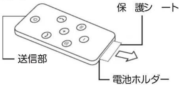 Yamazen RCRP-W018 - リモコンの準備 - 1