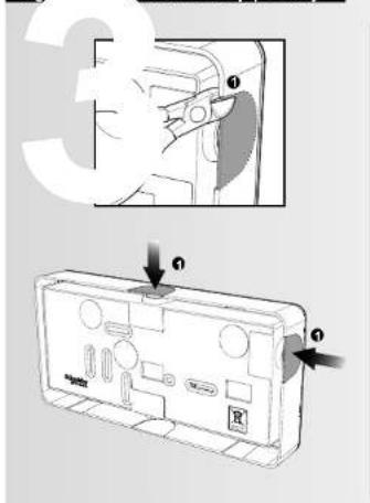Diagram showing a device interior with labeled ports and directional arrows indicating movement or flow.
