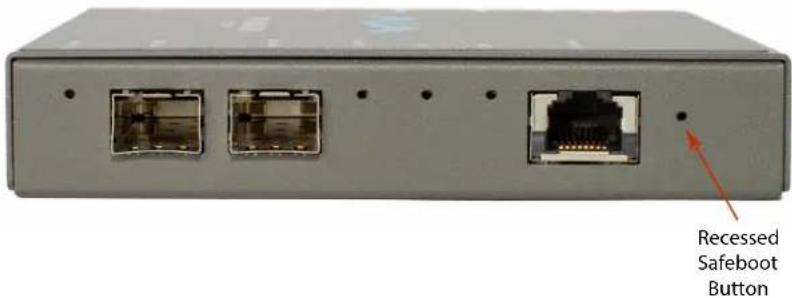 Recessed Safeboot Button