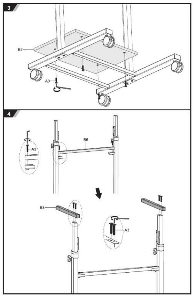 Mount-It! MI-7998 - Mobile Sit-Stand Workstation - 3