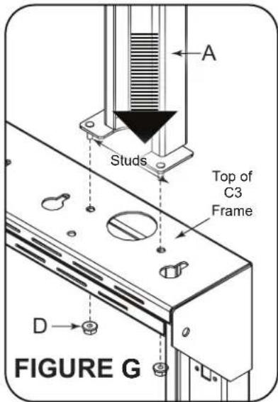 A Studs Top of C3 Frame D FIGURE G