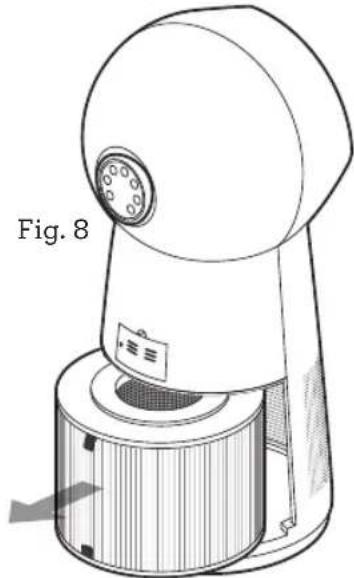BREVILLE The AirRounder Plus Connect BPH708 - REPLACING THE FILTER - 2