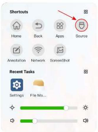 Shortcuts Home Back Apps Somme Annotation Network ScreenShot Source Recent Tasks Settings File Ma...