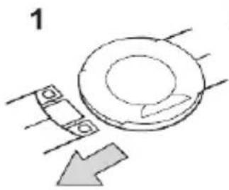 SUUNTO Vector XBlack - BATTERY REPLACEMENT OF THE SUUNTO TRANSMITTER BELT - 1