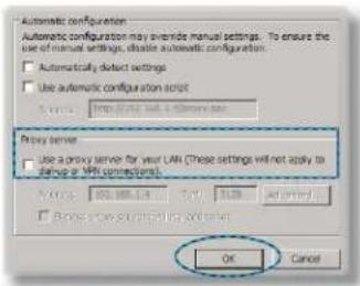Automatic configuration Automatic configuration may override manual settings. To ensure the use of manual settings, choose automatic configuration: Automatically detect settings Use automatic configuration script Source: http://a2123.net/simetry.net Proxy server Use a proxy server for your LAN (These settings will not apply to dials or VR connections). Access: 800 MB/1.4 Type: 100% Advanced Browse non- surrounding network OK Cancel