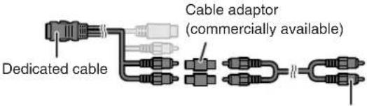 SHARP XG-C455W - Samples of Cables for Connection - 33