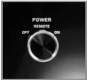 POWER REMOTE OFF ON