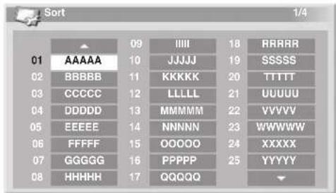 Sort 1/4 01 AAAAA 10 11 18 RRRRR 02 BBBBB 11 KKKKK 20 SSSSS 03 CCCCC 12 LLLLL 21 TTTTT 04 DDDDD 13 MMMMM 22 UUUUU 05 EEEEE 14 NNNNN 23 VYVVV 06 FFFFF 15 OOOOO 24 WWWWW 07 GGGGG 16 PPPPP 25 XXXXX 08 HHHHH 17 QQQQQ