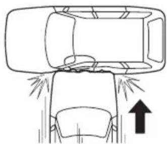 MAZDA MVP (2003) - Side air bag activation - 1