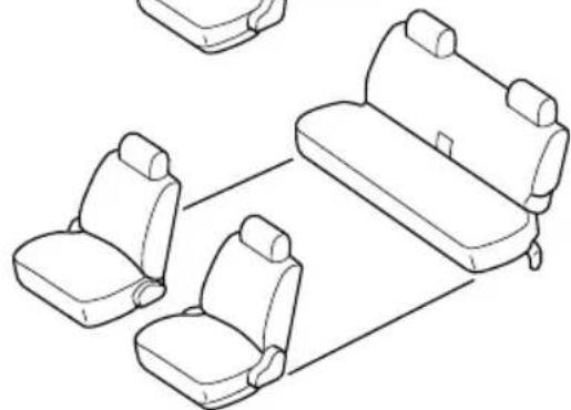 MAZDA MVP (2003) - Seat Arrangements - 4