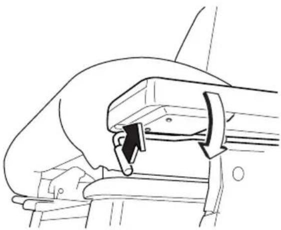 MAZDA MVP (2003) - To collapse the table - 1