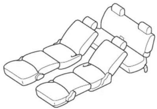 MAZDA MVP (2003) - Flat Folding - 1
