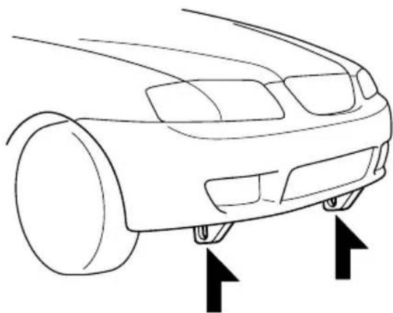MAZDA MVP (2003) - ▼ Tiedown Hooks-Front - 1