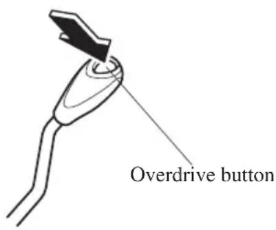 Overdrive button