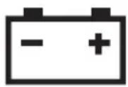 MAZDA MVP (2003) - ▼ Charging System Warning Light - 1