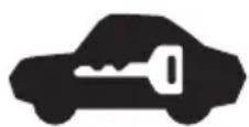 MAZDA MVP (2003) - ▼Immobilizer System Warning Light - 1