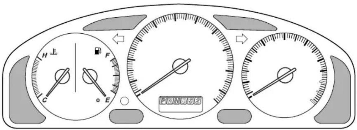 MAZDA MVP (2003) - Warning/Indicator Lights - 1