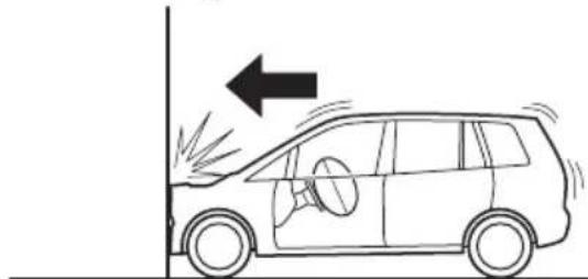 MAZDA MVP (2003) - Non-activation of side air bag - 2