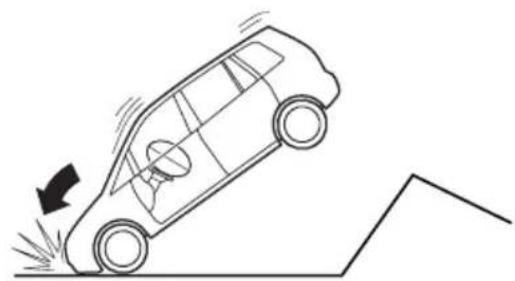 MAZDA MVP (2003) - Front air bag activation - 3