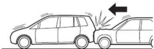 MAZDA MVP (2003) - Non-activation of front air bags - 1
