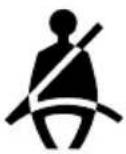 MAZDA MVP (2003) - Seat Belt Warning Light S - 1