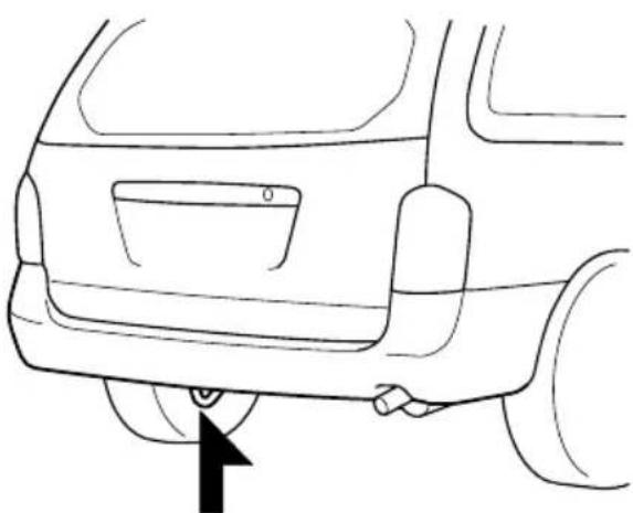 MAZDA MVP (2003) - ▼Tiedown Hook-Rear - 1