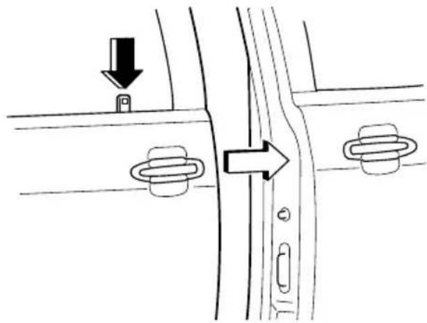 MAZDA MVP (2003) - Sliding doors - 2