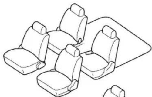 MAZDA MVP (2003) - Seat Arrangements - 2